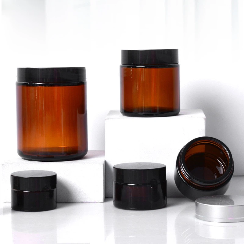 Butelka z kremem bursztynowym